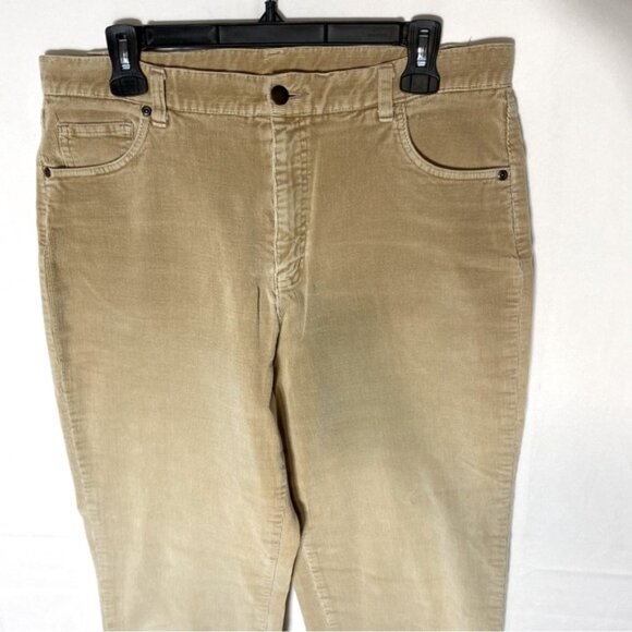 Vintage Snazzie Tan Corduroy High Rise Pants 32 - Picture 13 of 15